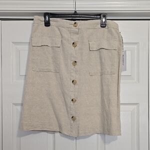 🆕️ Liz Claiborne Beige Skirt